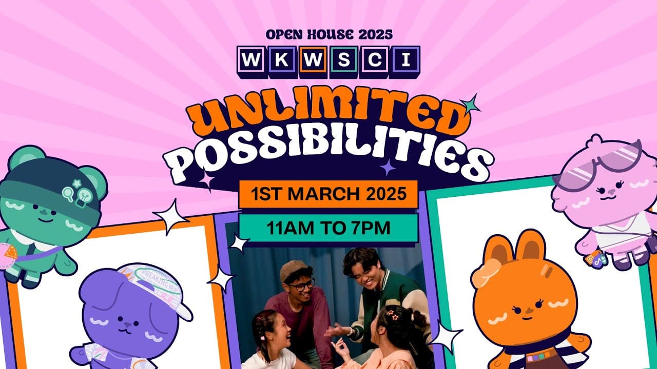 NTU Open House 2025 — WKWSCI Unlimited Possibilities